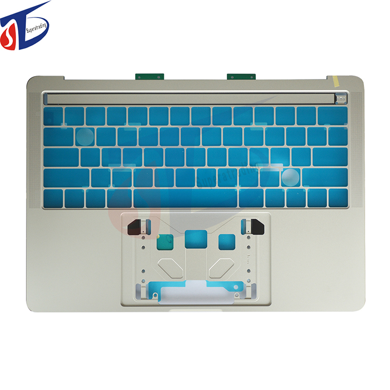 MacBook Pro Retina 13のための米国のラップトップシルバーキーボードケースカバー